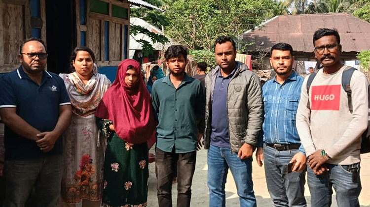 গৃহকর্মী আয়েশা ঝালকাঠিতে গ্রেফতার।